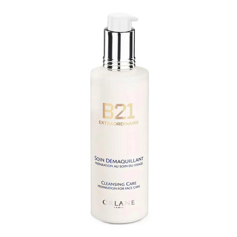 Jag Couture London-New York Orlane B21 Extraordinaire Cleansing Care Crema Facial 250ml jar with creamy texture and elegant packaging.