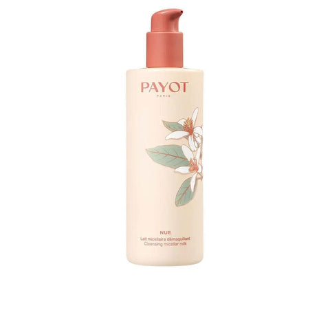 Payot Nue Leche Micelar Limpiadora, 400ml, in limited edition, with soft texture and gentle cleansing for sensitive skin.