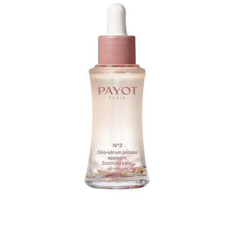 Payot Oleo-Serum Petales Apaisant 30ml from Jag Couture London New York, featuring a soothing facial serum in a clear glass bottle.