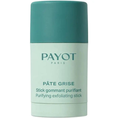 Payot Pâte Grise Stick Gommant Purifiant, a 25g skincare product from Jag Couture London New York, with exfoliating and purifying properties.