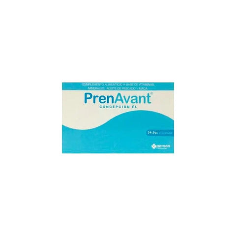 Persan Prenavant Concepción Him 30caps supplement by Jag Couture London New York, showing the bottle with 30 capsules.