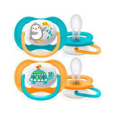 Jag Couture London - New York Philips Avent Soother Classic Enchanted Garden 6-18 Months Child 2 Uts
