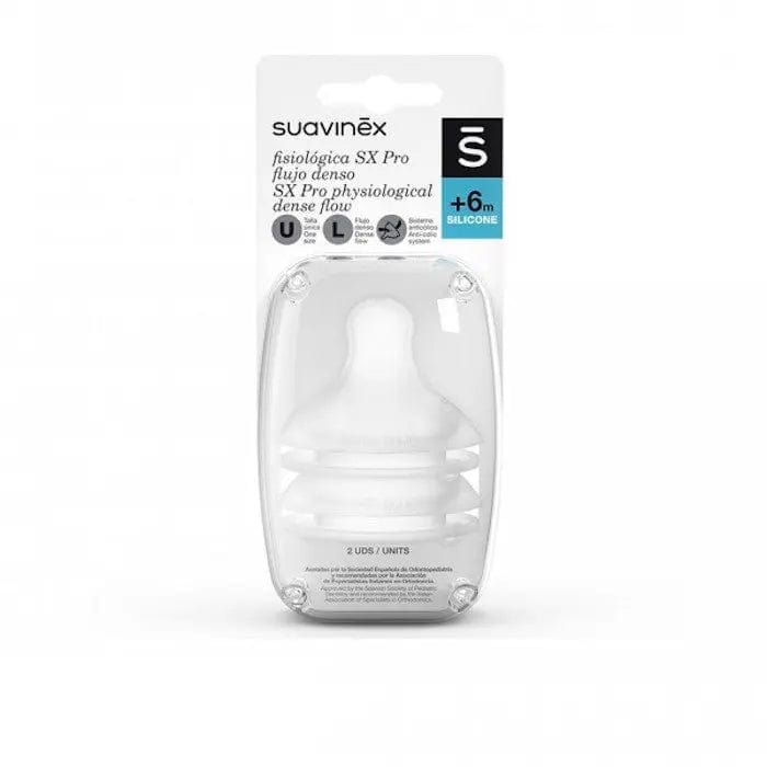 Jag Couture London - New York Physiological Teat M Flow Silicone 2 Units