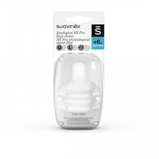 Jag Couture London - New York Physiological Teat M Flow Silicone 2 Units