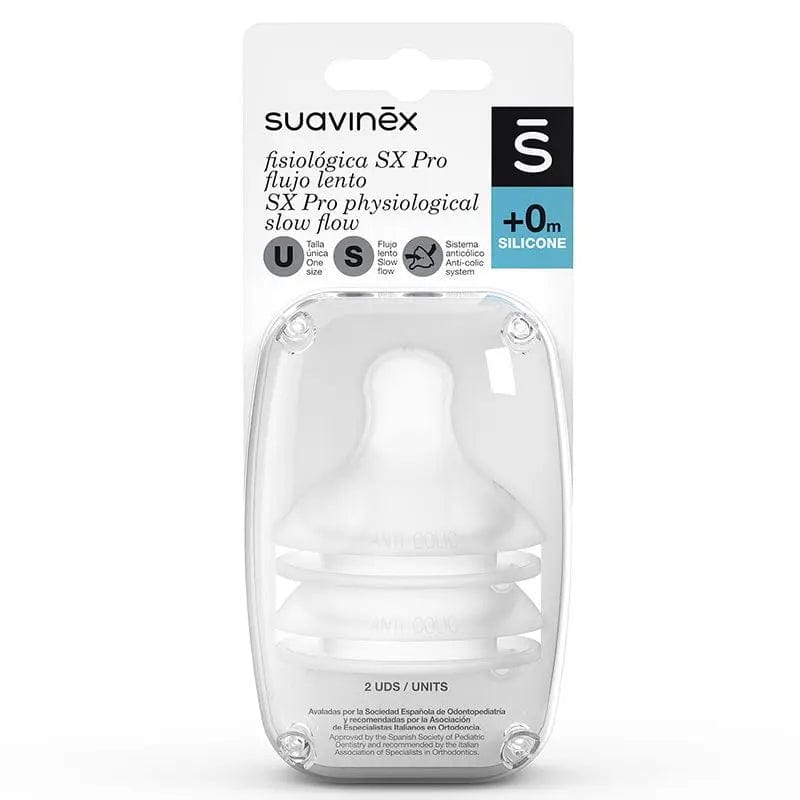 Jag Couture London - New York Physiological Teat S Flow Silicone 2 Units