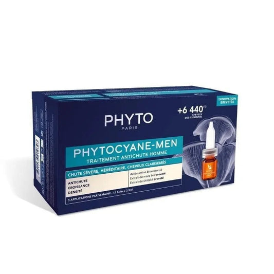 Jag Couture London - New York Phyto Phytocyane Men Anti Hair Loss 12x3.5ml