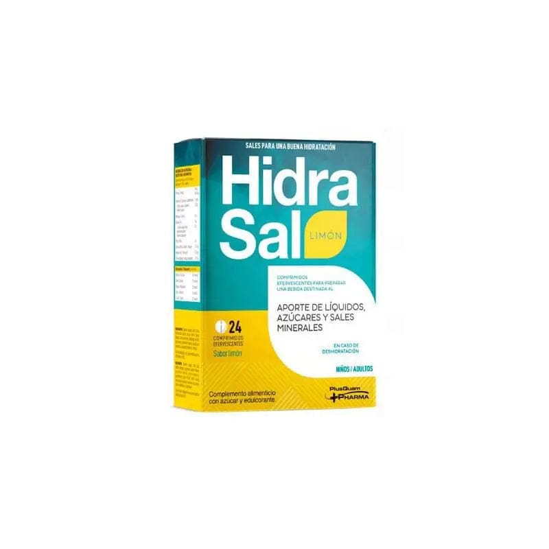 Jag Couture London - New York Plusquam Pharma Hidrasal Limón 24 Comprimidos