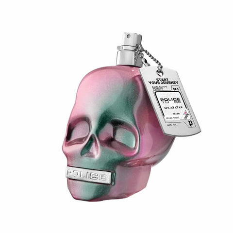 Police To Be My Avatar Woman Eau De Toilette Spray by Jag Couture London-New York, 125ml bottle shown.