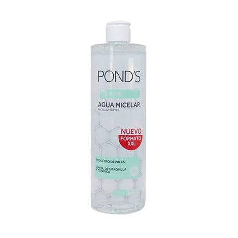Jag Couture London New York Pond's Micellar Water 500ml bottle, clear liquid skincare product for gentle cleansing.