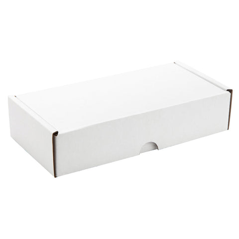 Postal outer for 6-chocolate box by Jag Couture London - New York, designed to securely package and ship chocolates.