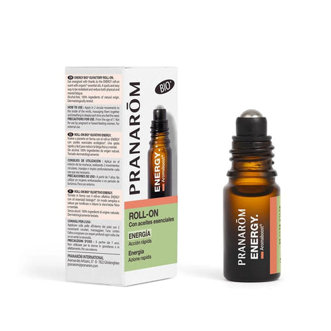 Jag Couture London Aromaboost Energy Roll-On 5ml, compact essential oil roll-on for quick refreshing energy boost.