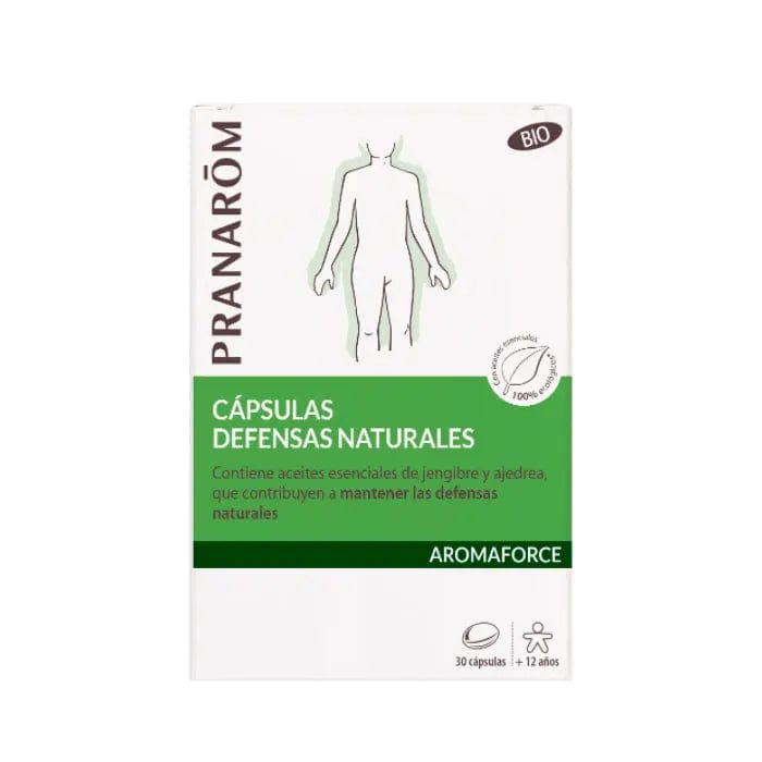 Jag Couture London - New York Pranarom Aromaforce Natural Defenses Bio 30 Capsules