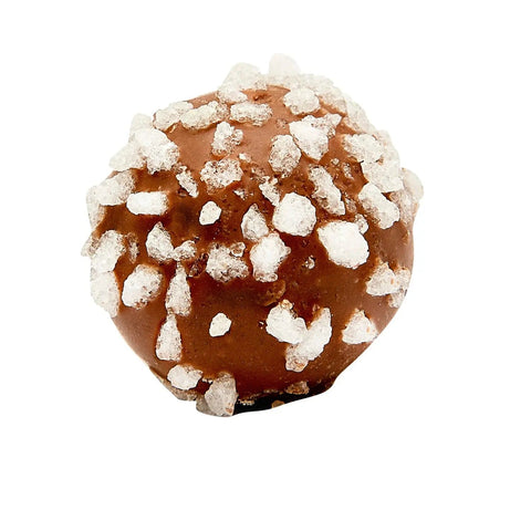 Jag Couture London Prosecco Truffle, milk chocolate with fresh cream and Grappa di Prosecco, 13g piece, approx 1kg total.