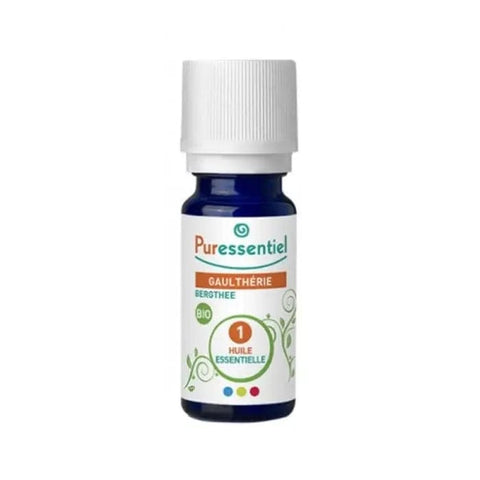 Jag Couture London New York Puressentiel Wintergreen Essential Oil 10ml bottle on a clean background