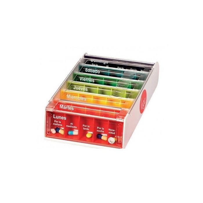 Jag Couture London - New York Rainbow Dispenser Weekly Tablets