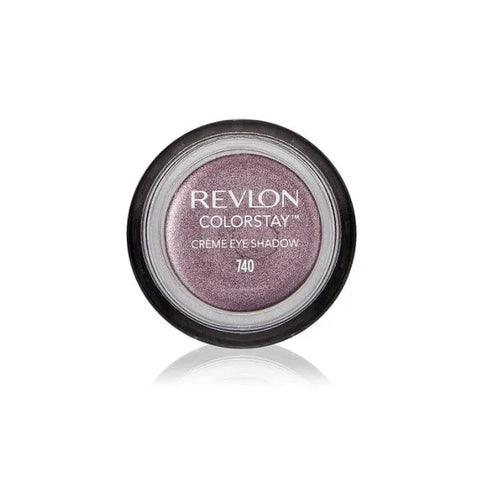 Revlon Colorstay Creme Eye Shadow in Black Currant by Jag Couture London, creamy eyeshadow swatch with deep purple shade.