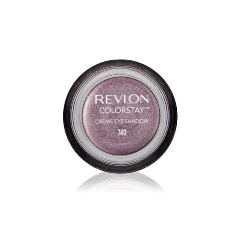 Revlon Colorstay Creme Eye Shadow in 740 Black Currant, creamy eyeshadow by Jag Couture London New York, shown in a close-up image