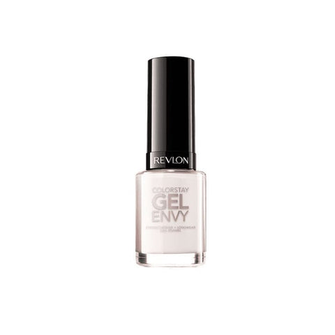 Revlon Colorstay Gel Envy nail polish in shade 510 Sure Thing, displayed in a sleek bottle with brand label from Jag Couture London.