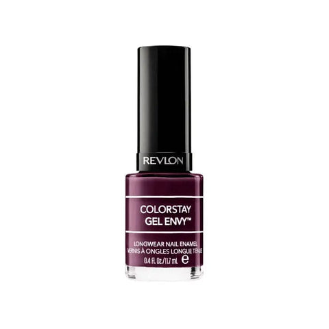 Revlon Colorstay Gel Envy 610 Heartbreaker nail polish by Jag Couture London - New York, showing vibrant pink gel nail color.