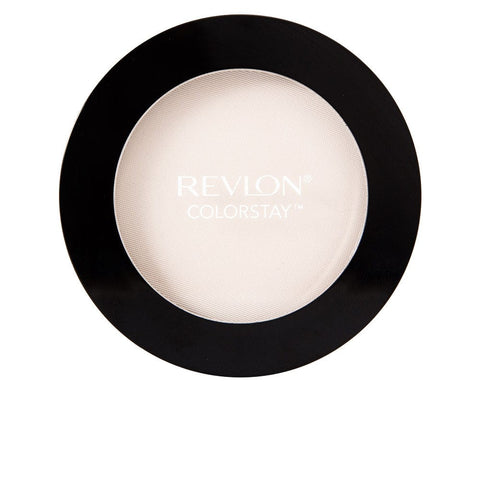 Revlon Colorstay pressed powder in shade 880 Translucent, 8.4g, displayed in a compact case with a mirror.