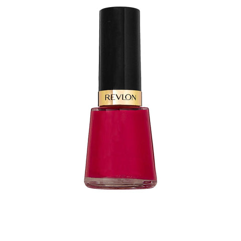 Revlon Nail Enamel in shade 270 Cherries In The Snow, 14.7ml, showcased in a sleek bottle with a vibrant red color.