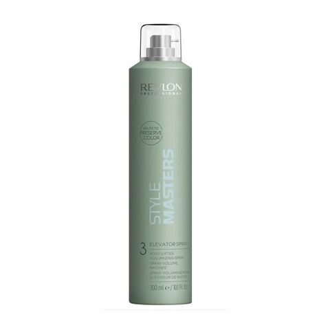 Revlon Style Master Root Lifter Volumizing Spray in 300ml bottle, designed to add volume and lift to hair.