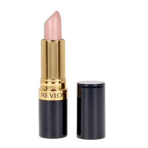 Revlon Super Lustrous Lipstick in 025 Sky Line Pink, 3.7g, showcasing the vibrant pink shade in a sleek lipstick tube.