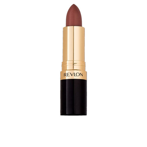 Revlon Super Lustrous Lipstick in 535 Rum Raisin, showcasing the rich lipstick shade in 3.7g packaging, by Jag Couture London - New York.