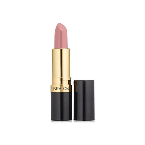 Revlon Super Lustrous Lipstick 668 Primrose by Jag Couture London featuring a vibrant pink lipstick in a sleek tube.