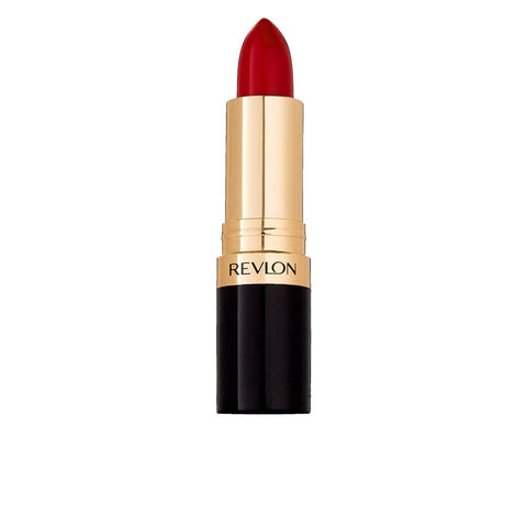 Revlon Super Lustrous Lipstick 740 Pink Velvet in 3.7g tube, with a smooth, vibrant pink lipstick visible.