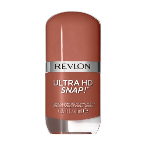 Revlon Ultra HD Snap! Nail Polish in shade 013 Basic, 8ml bottle, with vibrant nail polish color and sleek packaging.