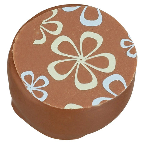 Rhubarb and ginger flavored crème fraîche jar by Jag Couture London New York, 14g, with a white lid and elegant packaging.