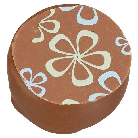 Rhubarb and ginger flavored crème fraîche by Jag Couture London New York, 14g packet with creamy, textured surface and colorful label.