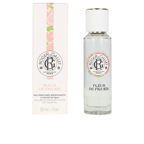 Roger & Gallet Fleur de Figuier Eau Fraîche Parfumée vaporizer 100ml, floral and fresh fragrance in a sleek bottle.