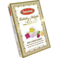 Jag Couture London - New York Rose and lemon Turkish delight in gift box