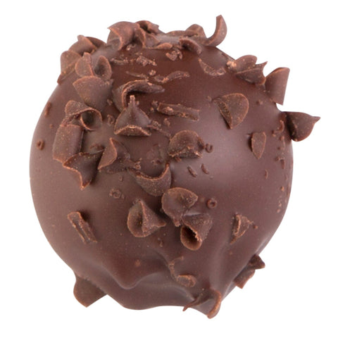 Dark chocolate Rum Truffle by Jag Couture London with 60% Jamaican rum-flavored cream, approximately 13g each, 3kg bulk box.