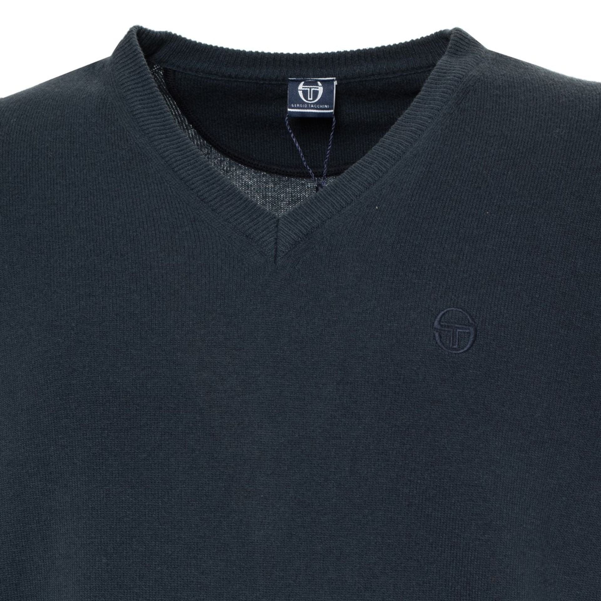 Sergio Tacchini X073_21105-_002N athletic jacket by Jag Couture London New York, front view showcasing sporty design.