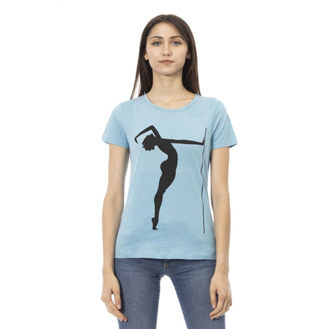 Trussardi Action 2BT24_154Sky sneakers by Jag Couture London - New York, featuring blue design and sporty style.