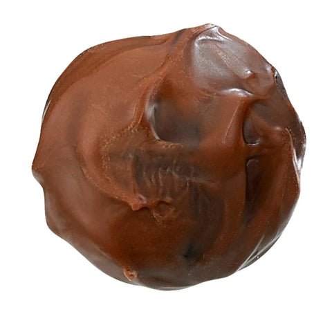 Jag Couture London salted caramel truffle with creamy salted caramel filling, 13g, rich and decadent chocolate treat.