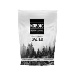 Jag Couture London - New York Salted soft eating premium liquorice in sachet bag