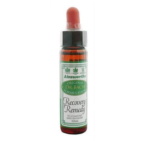 Santiveri Bach Recovery Remedy 10ml bottle, natural herbal rescue remedy from Jag Couture London New York.