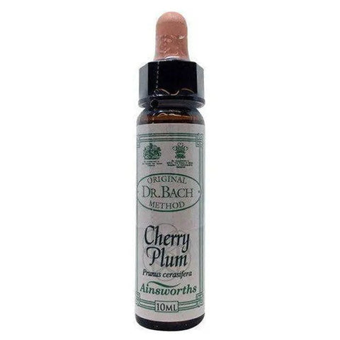 Santiveri Cherry Plum 10ml herbal supplement bottle from Jag Couture London New York, featuring a clear label and dropper cap.
