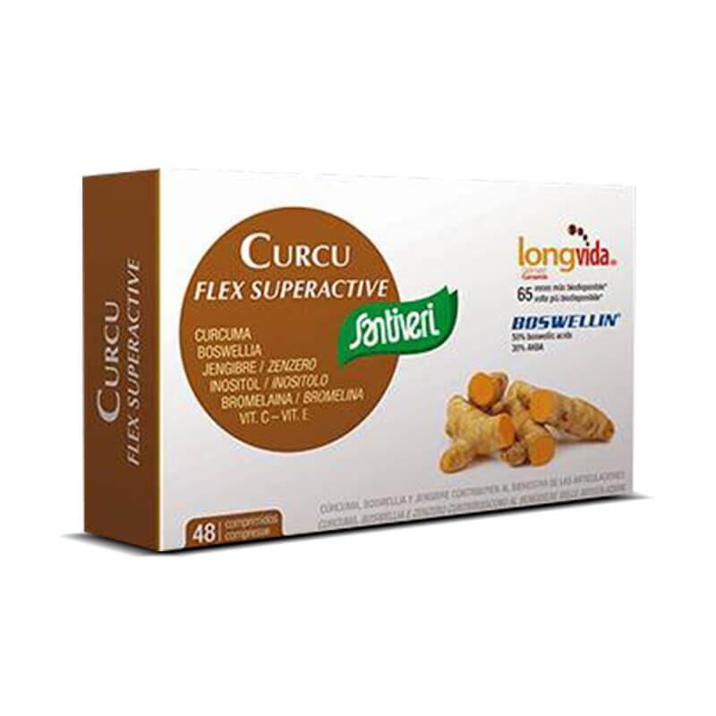 Jag Couture London - New York Santiveri Curcu Flex Superactive 48 Tablets