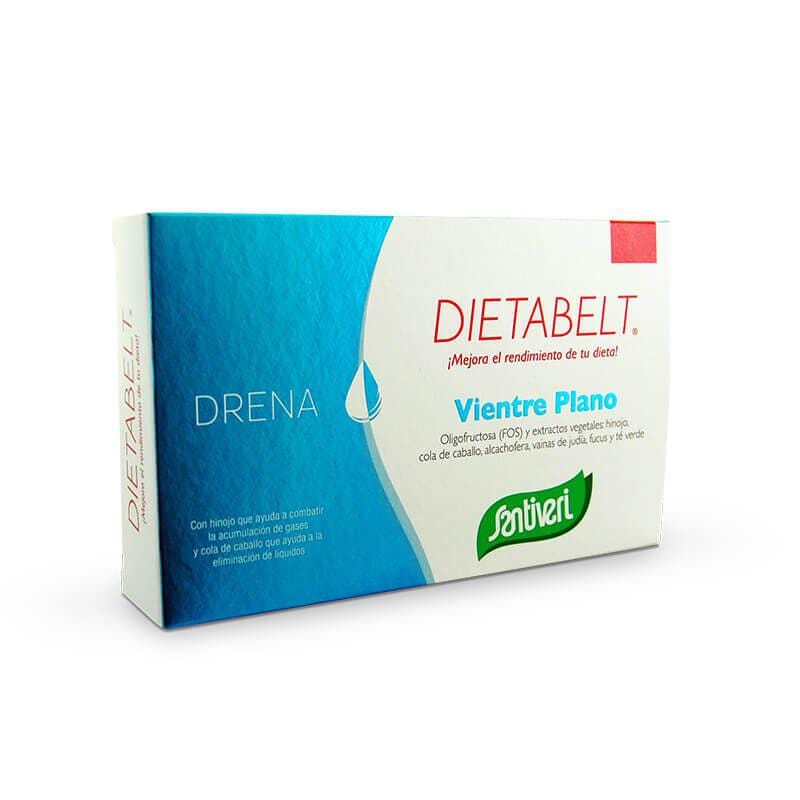 Jag Couture London - New York Santiveri Dietabelt Drains Flat Belly 60 Capsules
