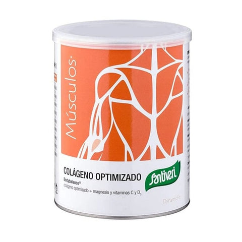 Santiveri Dynamic Fit Collagen Powder in 275g jar, featuring collagen supplement from Jag Couture London New York.