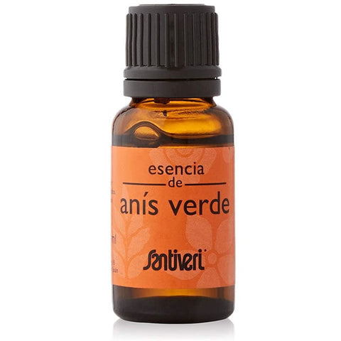 Santiveri Green Anise Essential Oil in a 14ml bottle, highlighting the natural green anise scent and packaging.