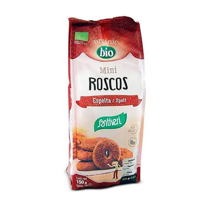 Jag Couture London - New York Santiveri Organic Spelt Mini Bagels 150g