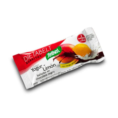 Jag Couture London Santiveri Yoghurt Lemon Dark Chocolate Bars, 35g each, 16 units, with lemon-infused dark chocolate and yogurt flavor