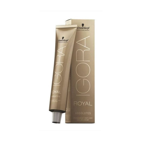 Schwarzkopf Igora Royal Absolutes 5-60 hair color in 60ml tube, featuring rich, vibrant shade for professional hair coloring.