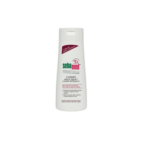 Sebamed Anti-Hair Loss Shampoo 200ml bottle with label, designed for strengthening and nourishing hair, by Jag Couture London - New York